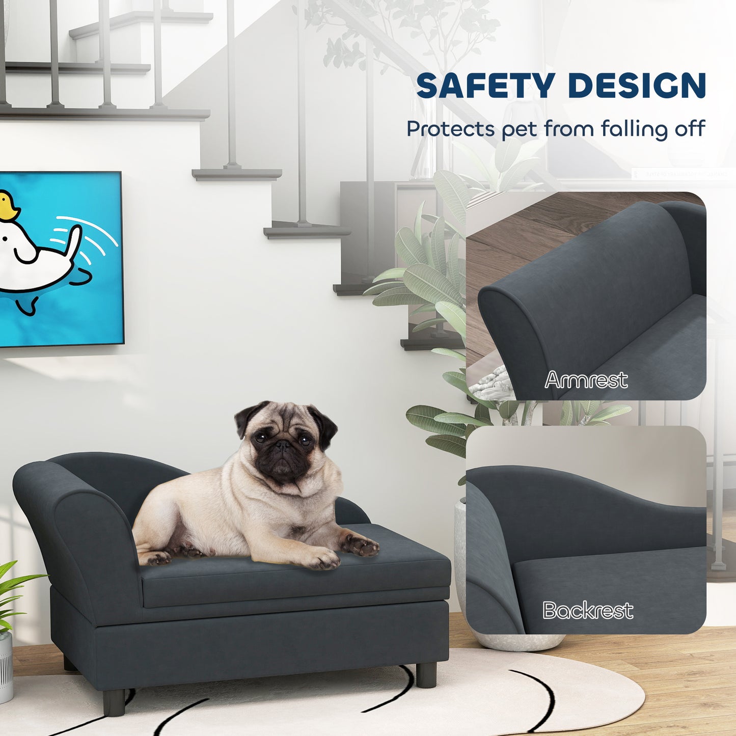 Dog Sofa with Storage